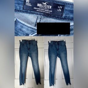 Hollister high rise skinny jeans